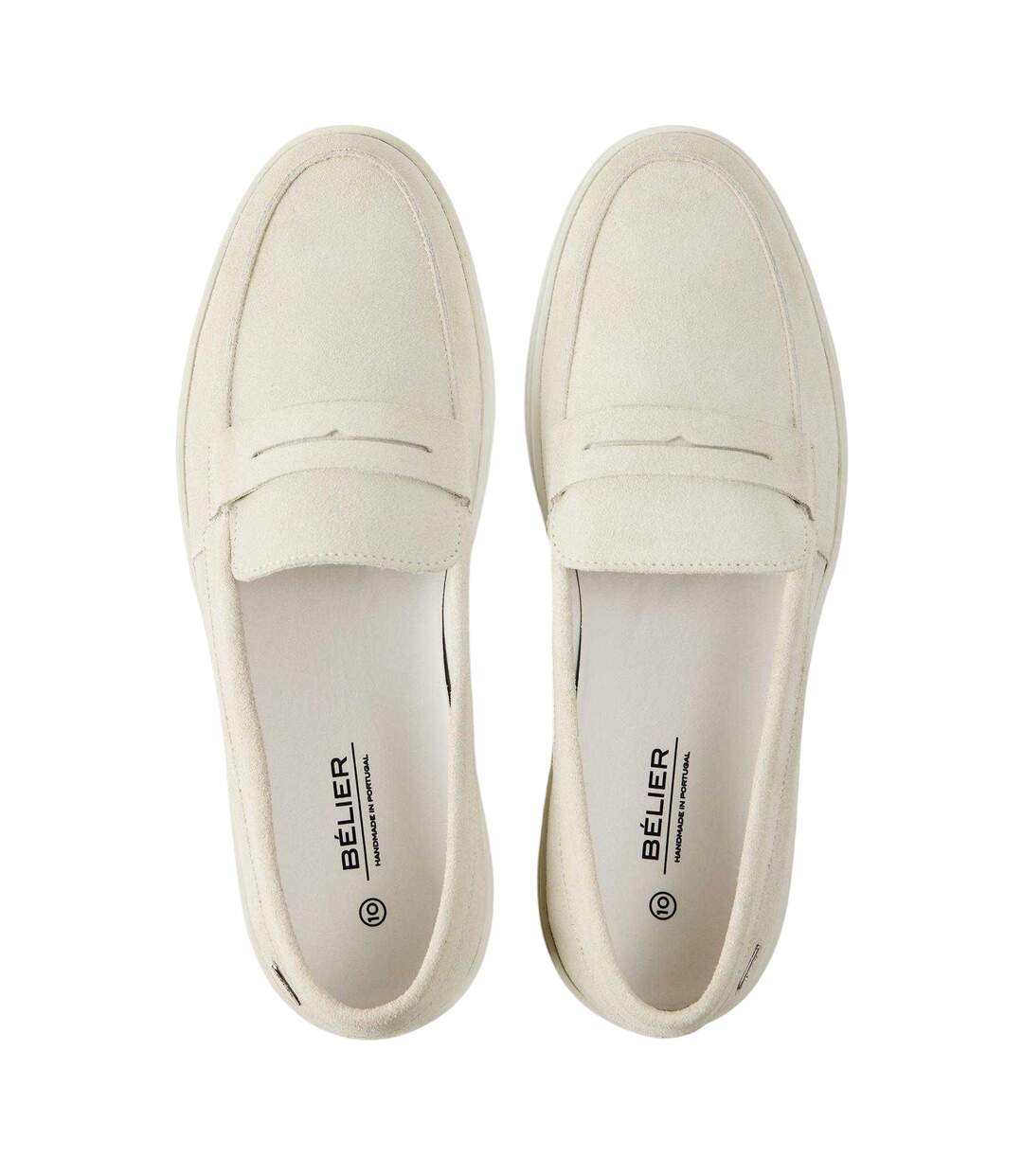 Mens Monaco Suede Loafers Sand Belier-3