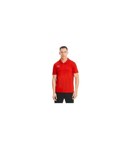 Mens Teamgoal 23 Casuals Polo Shirt Red Puma