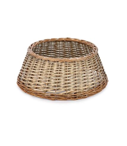 Rattan tree skirt 23cm x 60cm grey Premier