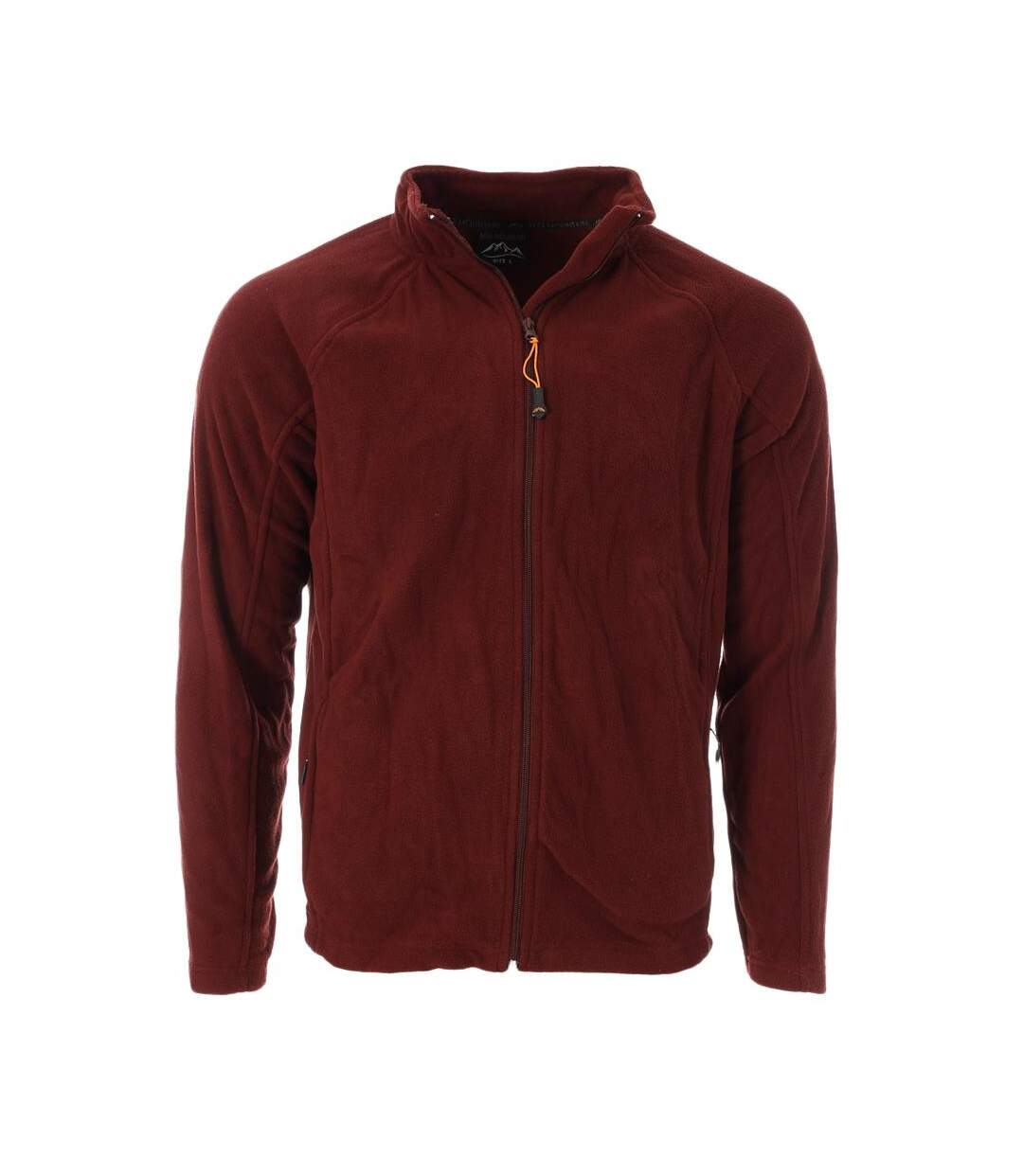 Sweat polaire bordeaux homme best mountain victor - 3xl-1