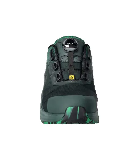 Mens Footwear Accelerate Safety Shoes Green Grass Green Mascot