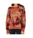 Pull orange femme kaporal camo-1