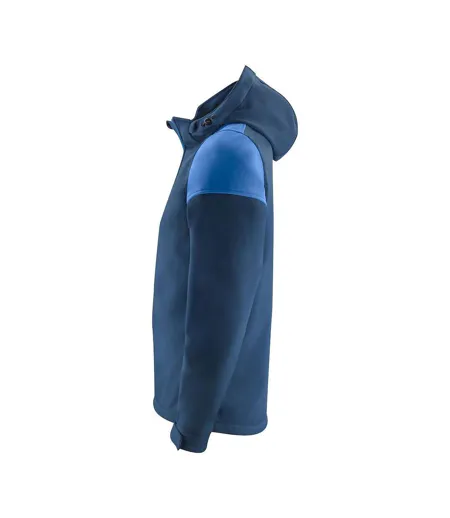 Mens Prime Soft Shell Jacket Navy Cobalt Blue Printer