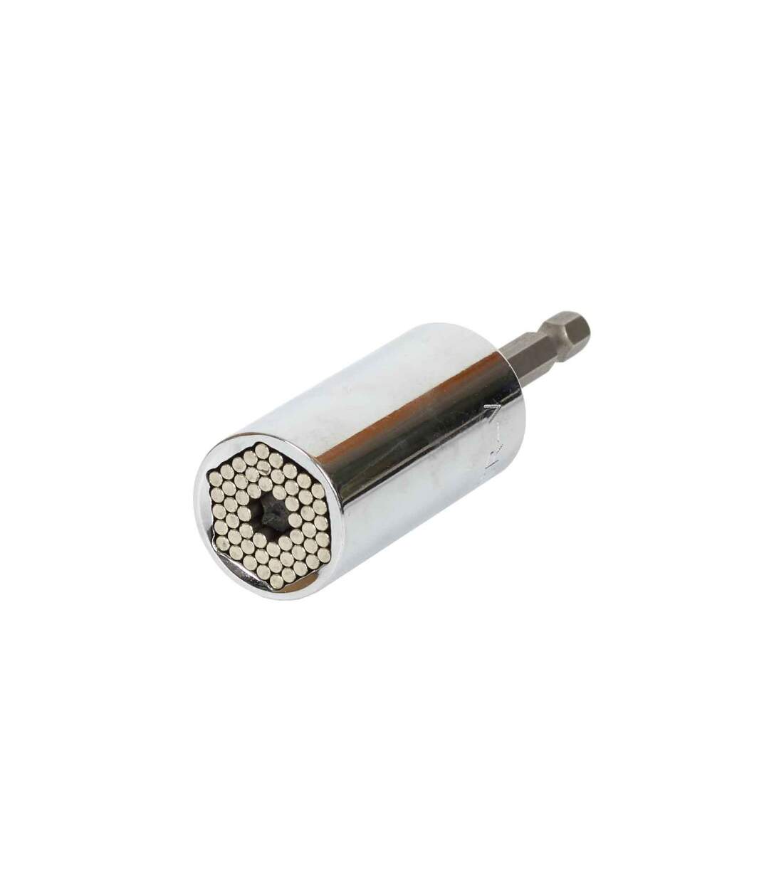 Douille Universelle Nid d'Abeille 180cm Argent-3