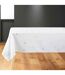 Nappe Imprimé Métallisé Sapin 150x240cm Blanc & Argent-1