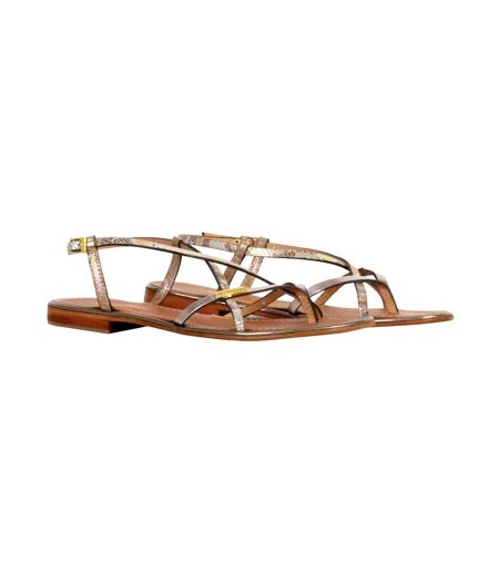 Sandale Plate Cuir Les Tropeziennes Monaco