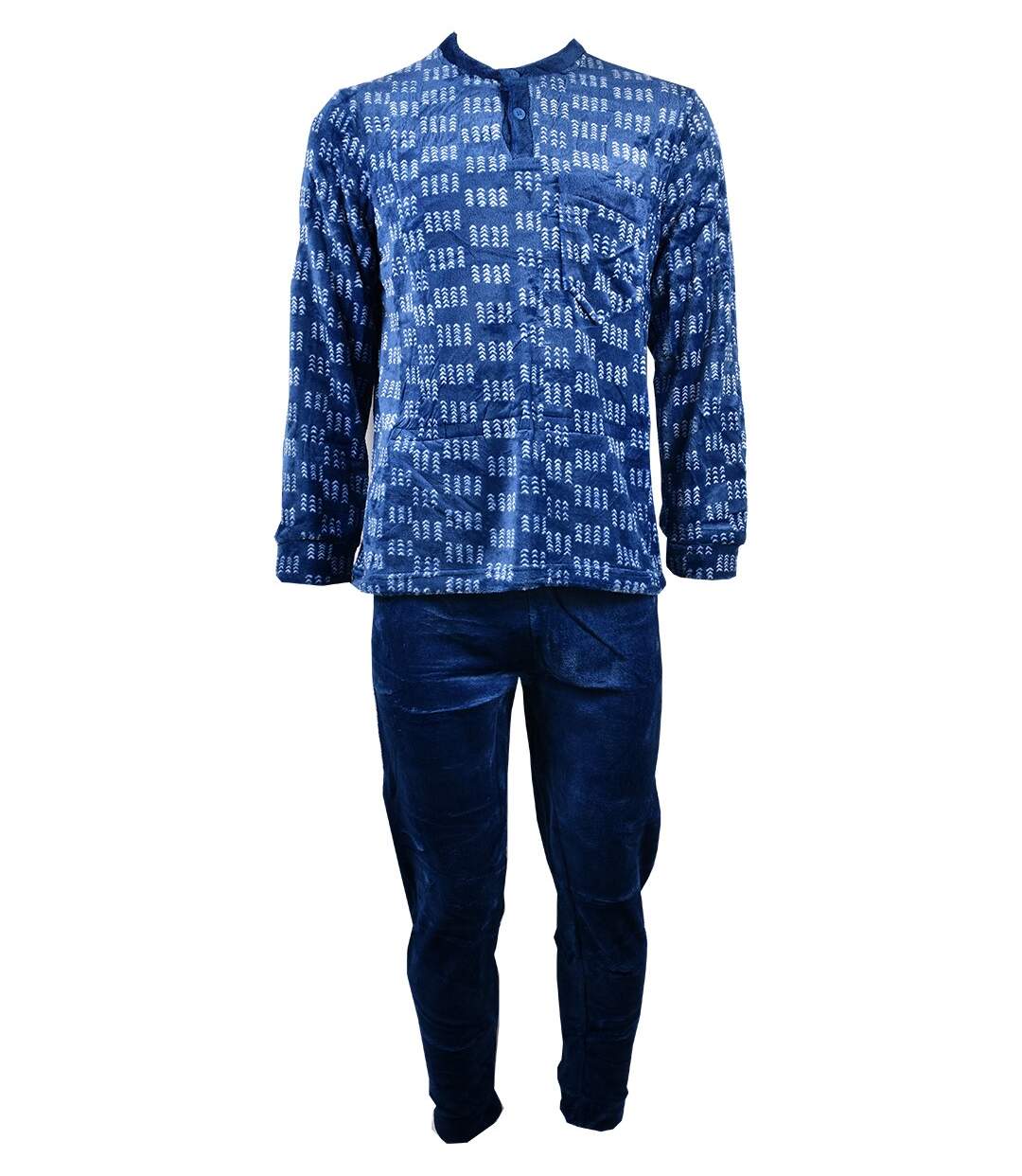 Pyjama homme polaire discount chaud