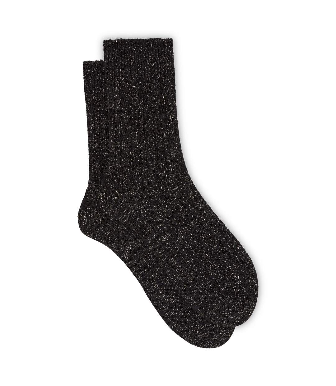 Chaussettes mi-hautes côtelées La Mode-3