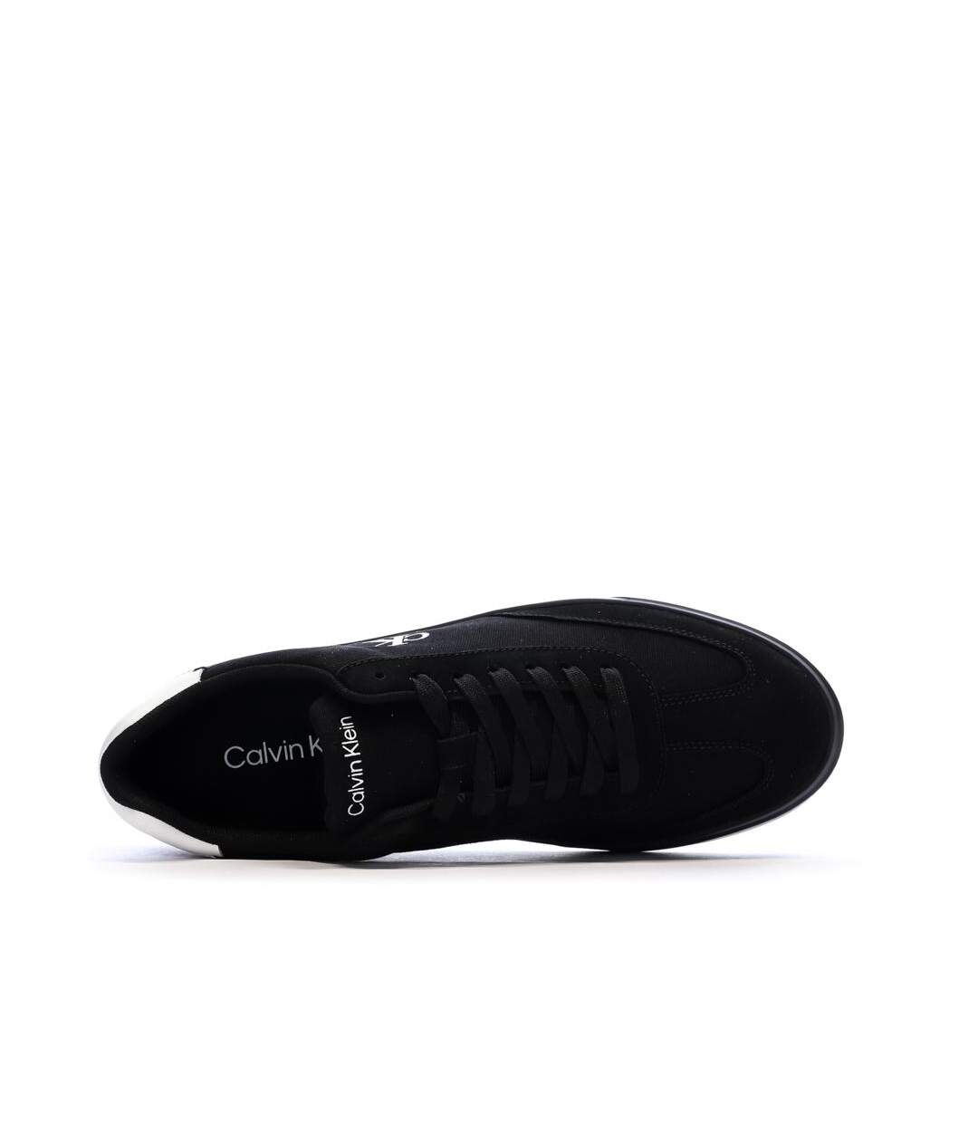 Baskets blanches homme calvin klein jeans cupsole-4