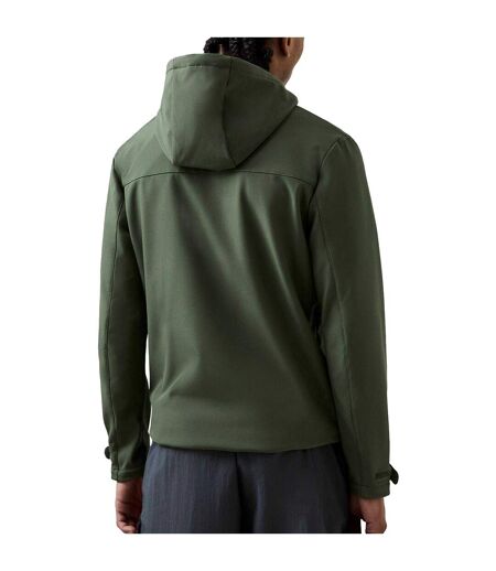 Mens Compton Soft Shell Jacket Hunter Green Reebok