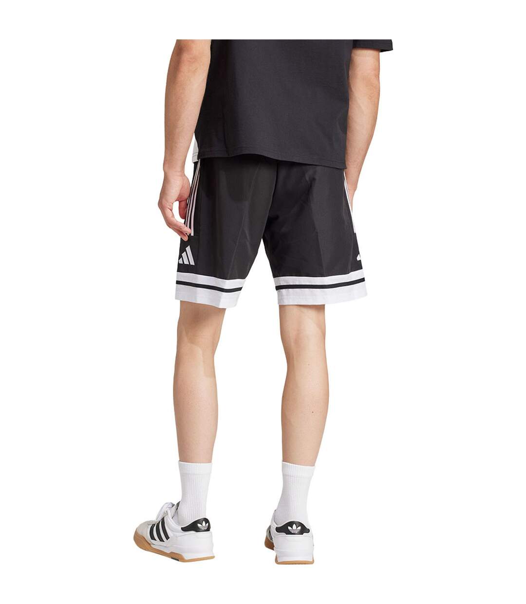 Short Squadra Homme Noir Adidas-3