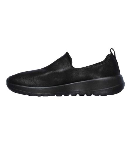 Mens Go Walk Slip-on Walking Shoes Triple Black Skechers