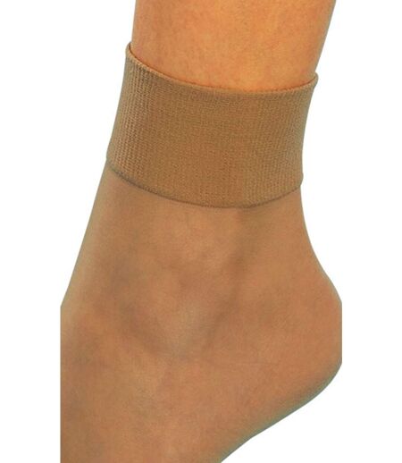 Socquettes voile extensible, 15 deniers
