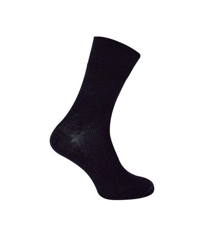 3 Pair Unisex Merino Wool Ribbed Seamless Diabetic Socks for Swollen Legs