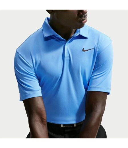 Polo Manches Courtes Performance Homme Bleu Nike