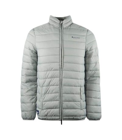 Doudoune Matelassée Motif/style Logo Homme Gris Aquascutum