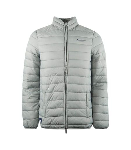 Doudoune Matelassée Motif/style Logo Homme Gris Aquascutum