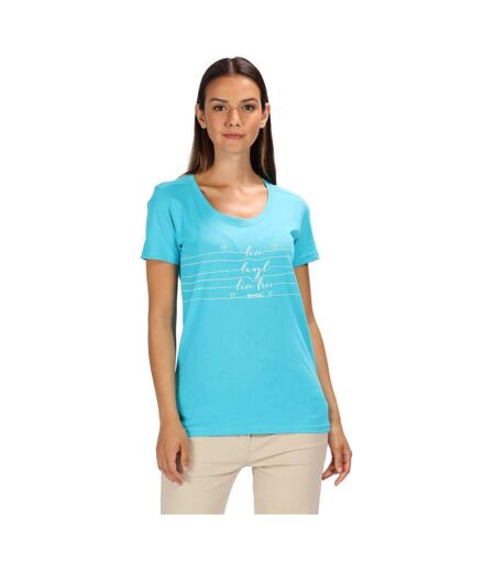 Regatta - T-shirt FILANDRA - Femme (Azur) - UTRG10213
