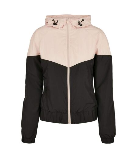 Coupe-vent Arrow Femme Rose Clair Noir Urban Classics