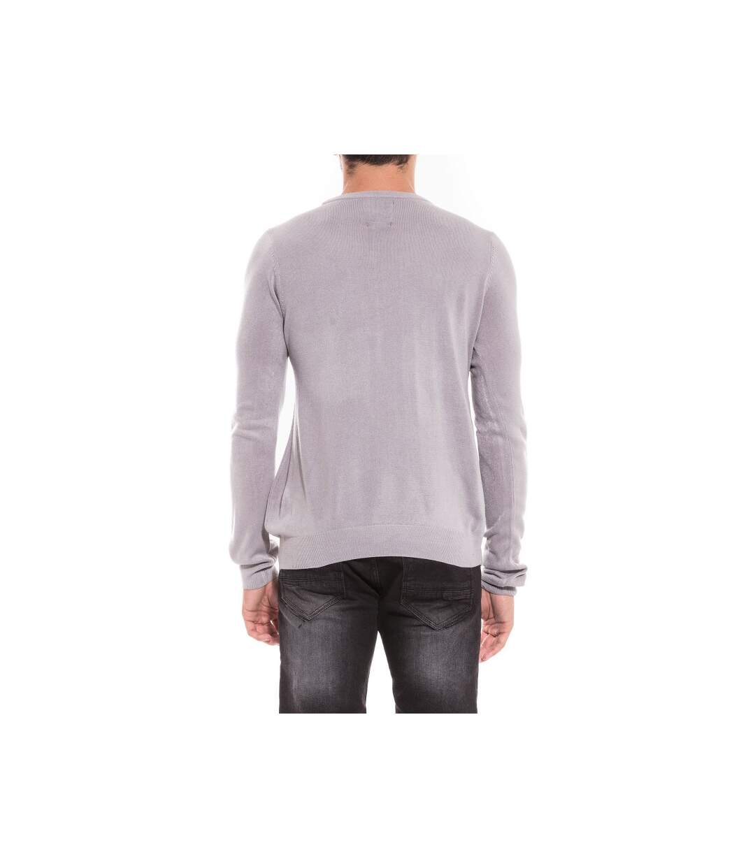 Pull col rond effet cachemire LANNIS-2