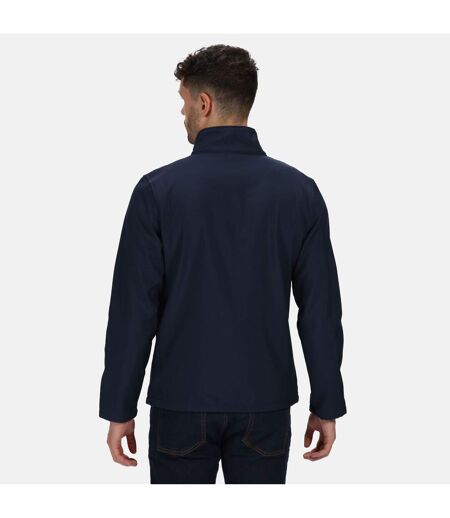 Regatta Mens Ablaze Printable Softshell Jacket (Navy/French Blue) - UTRG3560