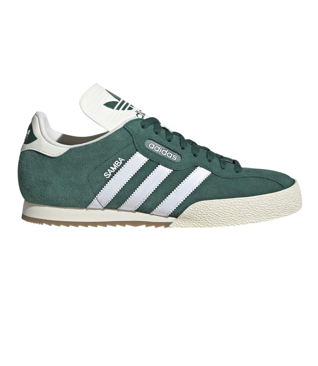 Baskets  Homme Vert Blanc Samba-1