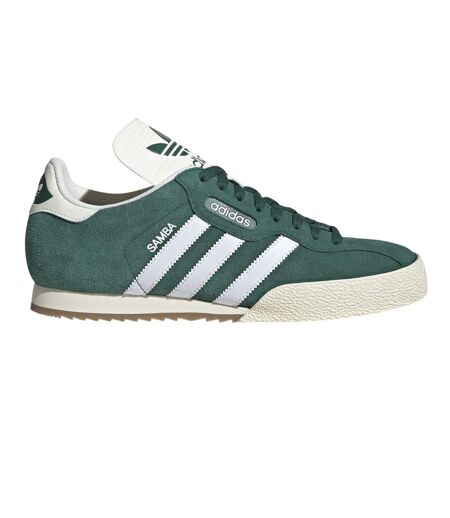 Baskets  Homme Vert Blanc Samba