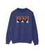 Disney Sweat-shirt Womens/Ladies Mickey Mouse Faces (Bleu marine) - UTBI28960-1