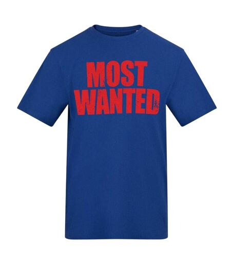 T-shirt Most Wanted Homme Bleu AWD