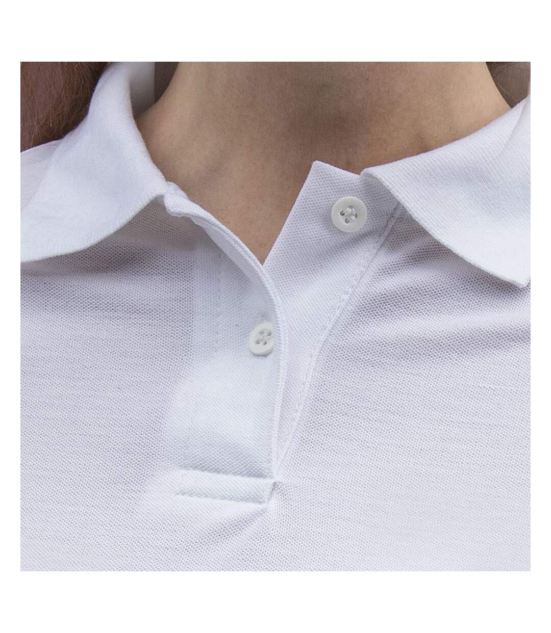 Polo femme blanc Pro RTX-2