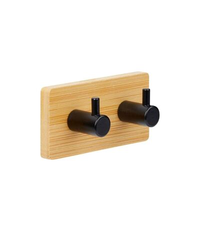 Patère Adhésive en Bambou Stiky+ 9cm Naturel