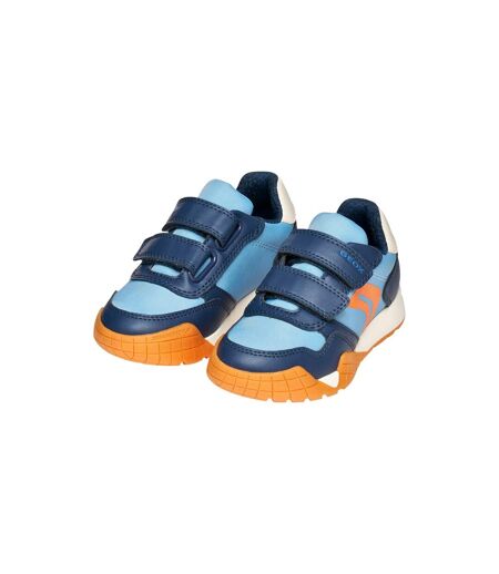 Basket Basse Cuir Geox Enfant J Ran E