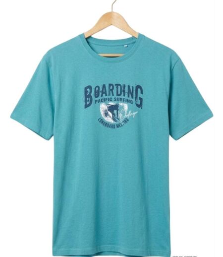 CHALLENGER SOMBRERO2 - Tee-shirt imprimé manches courtes en coton peigné douceur absolue
