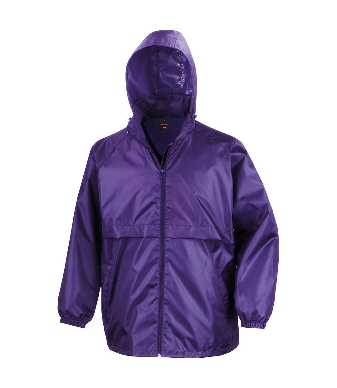 Unisex adult windbreaker purple Result Core-1