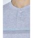 Pyjama col tunisien jersey coton bas resserrés-3
