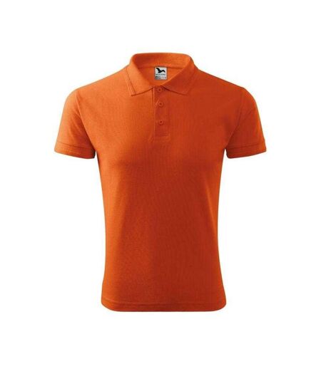 Polo Homme Orange Malfini