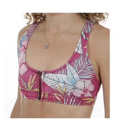 Haut de Maillot de surf Rose Femme Billabong Mas Olas - M