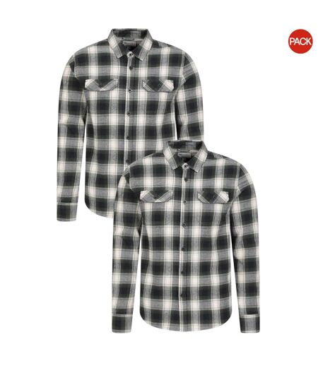 Chemises Trace Homme Vert Foncé Mountain Warehouse