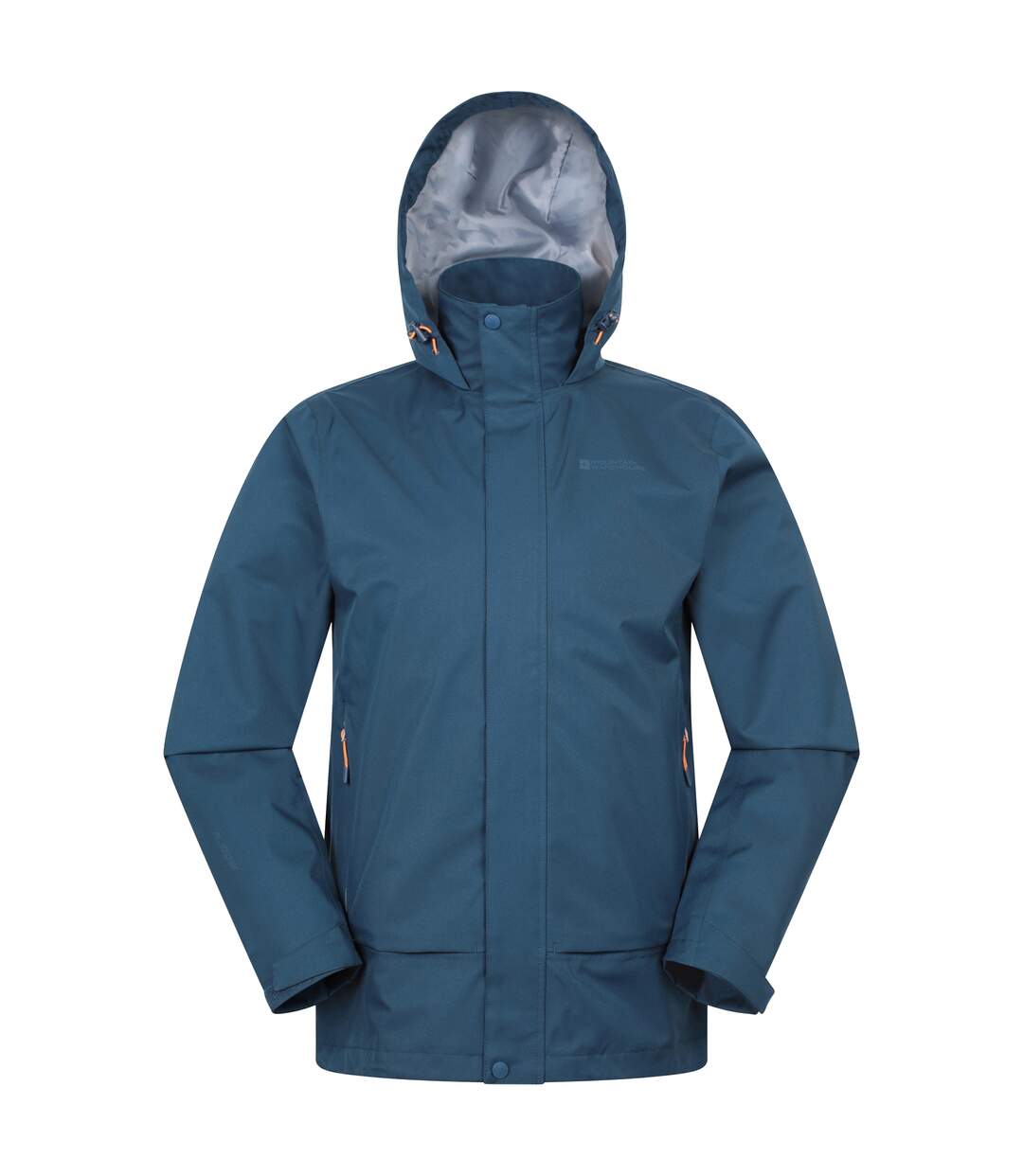 Mens shale waterproof jacket dark blue Mountain Warehouse-1