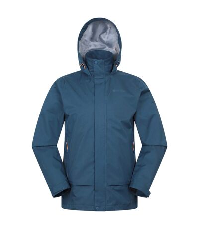 Mens shale waterproof jacket dark blue Mountain Warehouse
