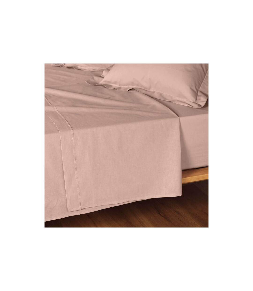 Drap Plat Lina 180x290cm Rose-1