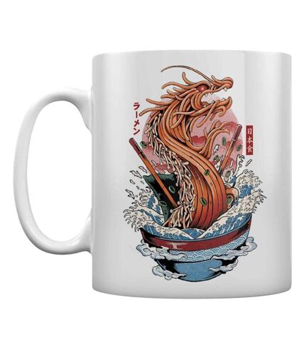 Ilustrata Dragon Ramen Mug (White) (One Size) - UTPM2082