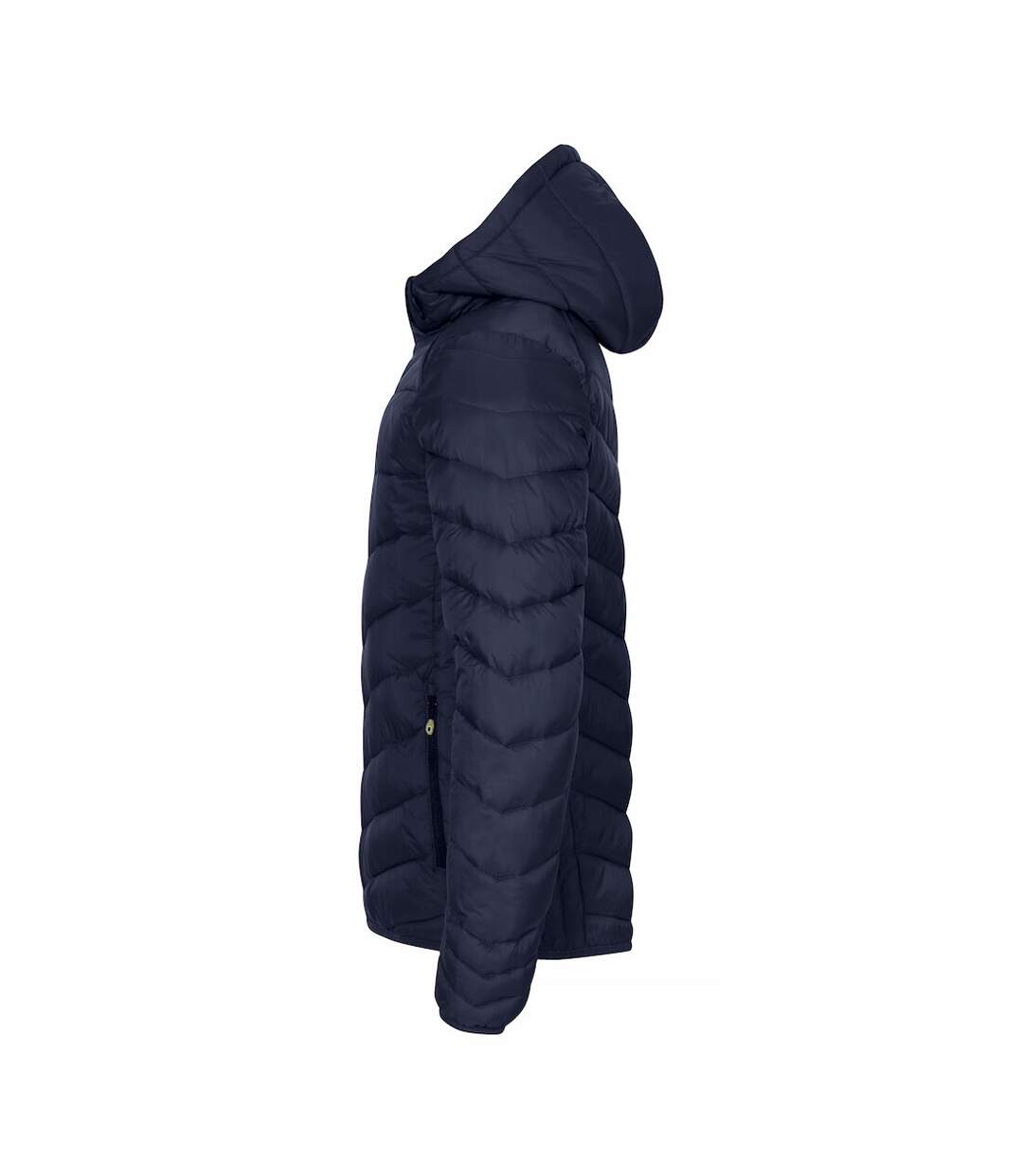 Mens Idaho Padded Jacket Dark Navy Clique-3