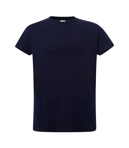 T-shirt Motif/style Uni Femme Bleu Marine JHK