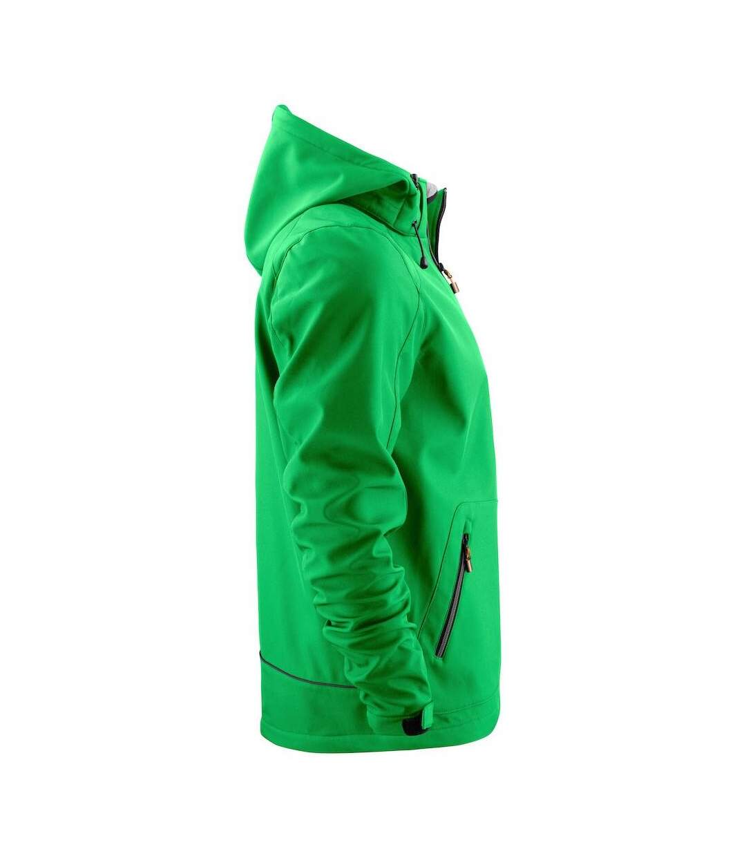 Mens Karting Soft Shell Jacket Fresh Green Printer-4