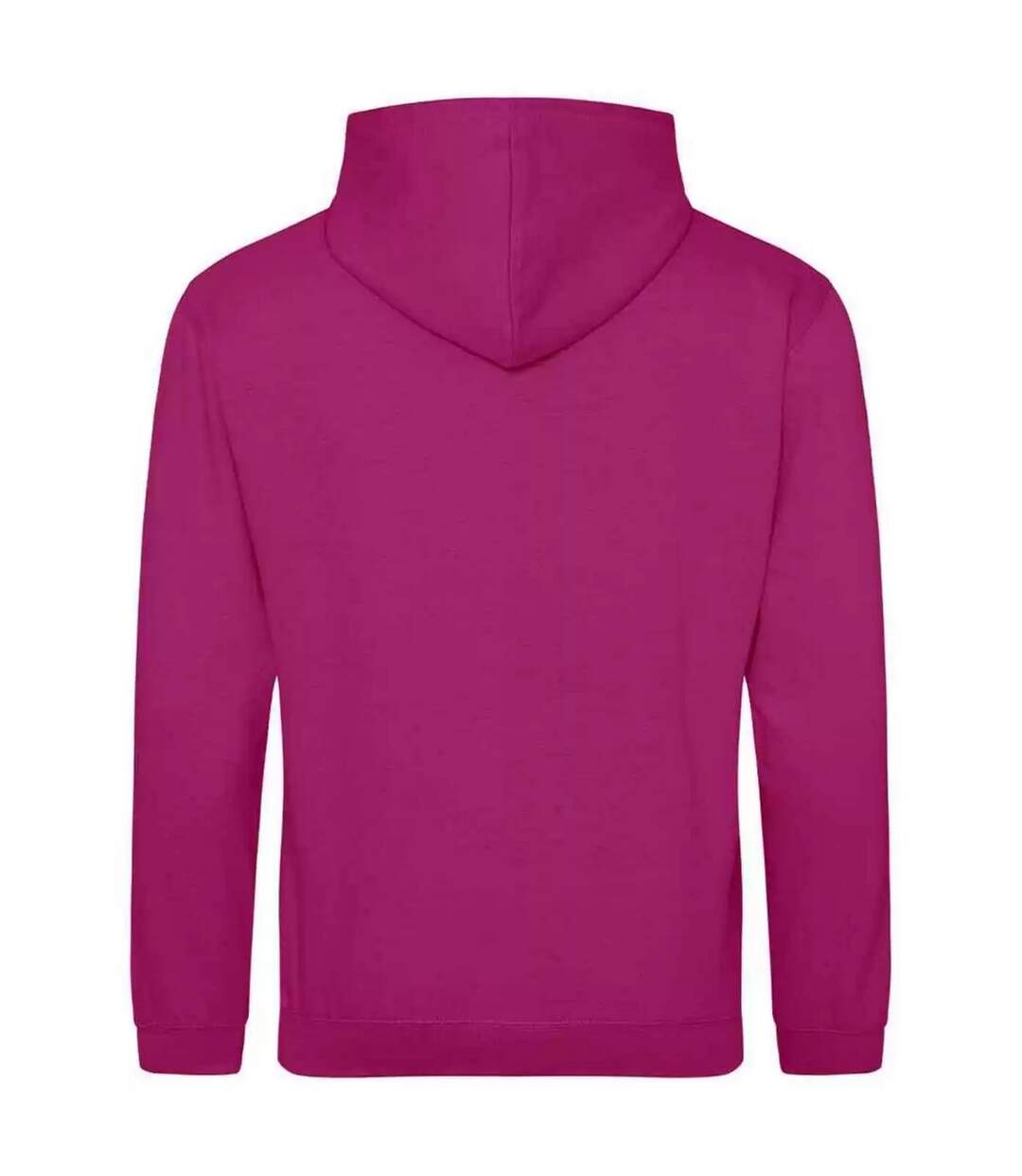 Sweat À Capuche College Adulte Fuchsia Awdis-2