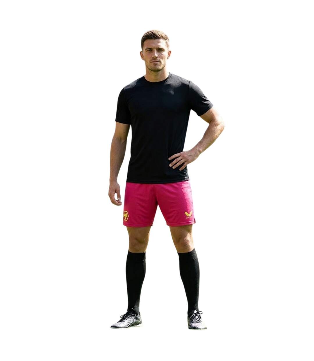 Short De Gardien De But Motif/style Loups Homme Pourpre Castore-1