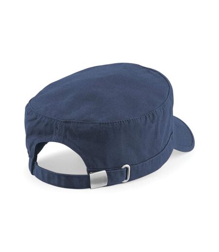 Beechfield Army Cap / Headwear (Pack of 2) (Navy)