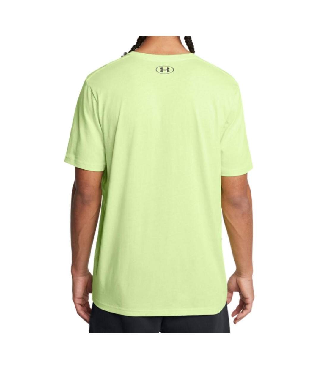 T-shirt Vert Homme Under Armour Left Chest - L-2