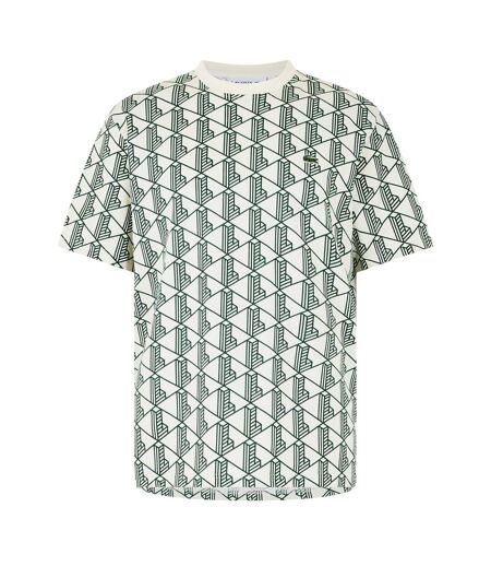 T-shirt Motif/style Imprimé Intégral Homme Vert Lacoste